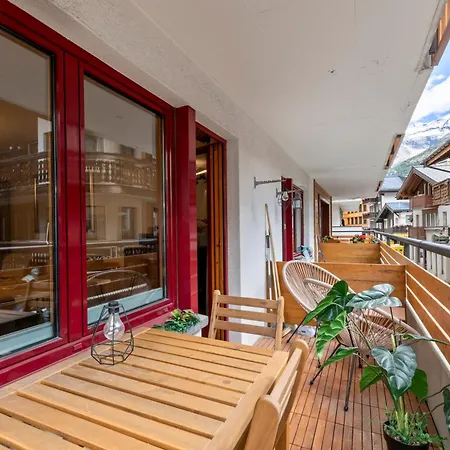 Centre De - 2 - Balcon & Patio * Saas-Fee