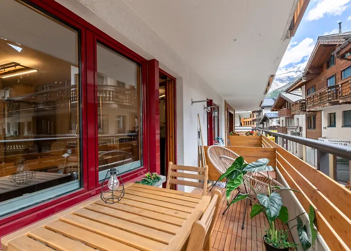 Centre De - 2 - Balcon & Patio * Saas-Fee